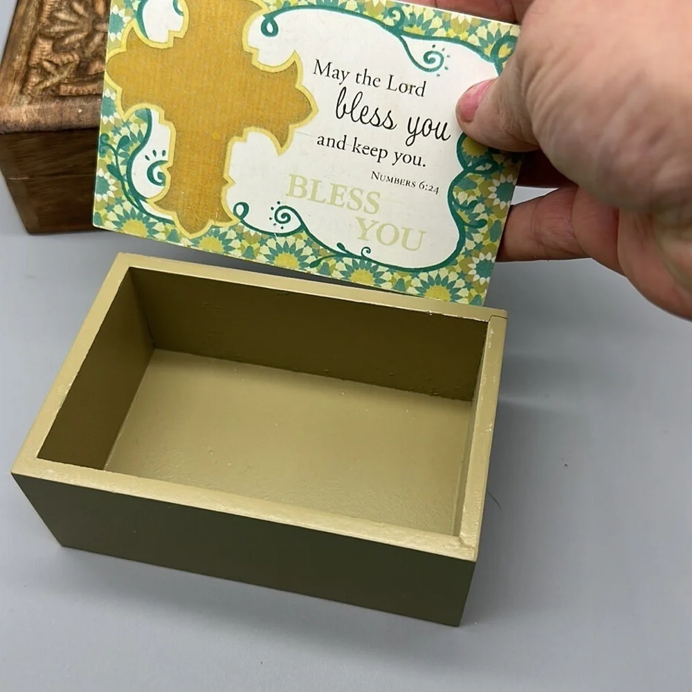 Bless You keepsake or jewelry box